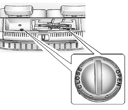 Dépose de la roue de secours