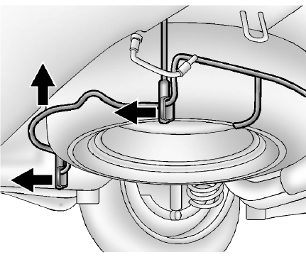 Dépose de la roue de secours