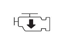 Le témoin de puissance de moteur