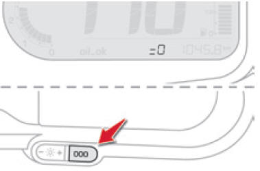 Remise à zéro de l'indicateur d'entretien