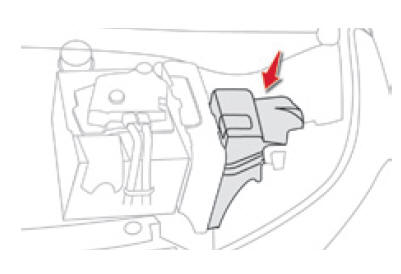 Fusibles dans le compartiment moteur