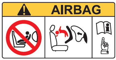 Désactivation de l'airbag frontal passager