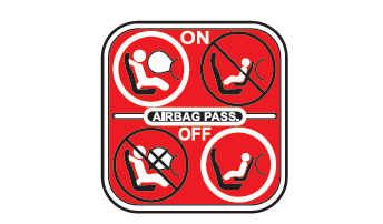 Désactivation de l'airbag frontal passager