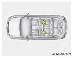 Kia Carens. Appui-tête (pour le siège avant)