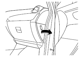 Mazda 5. Remplacement des fusibles sur le côté passager
