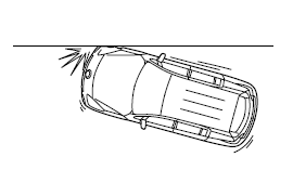 Mazda 5. Collision frontale déportée sur le véhicule